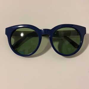 Tory Burch navy/green sunglasses
